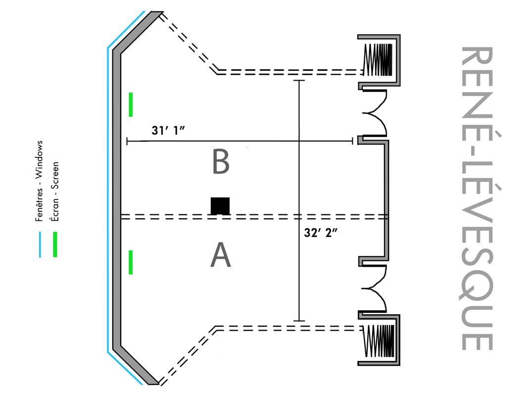 Salon René-Lévesque AB floor plan